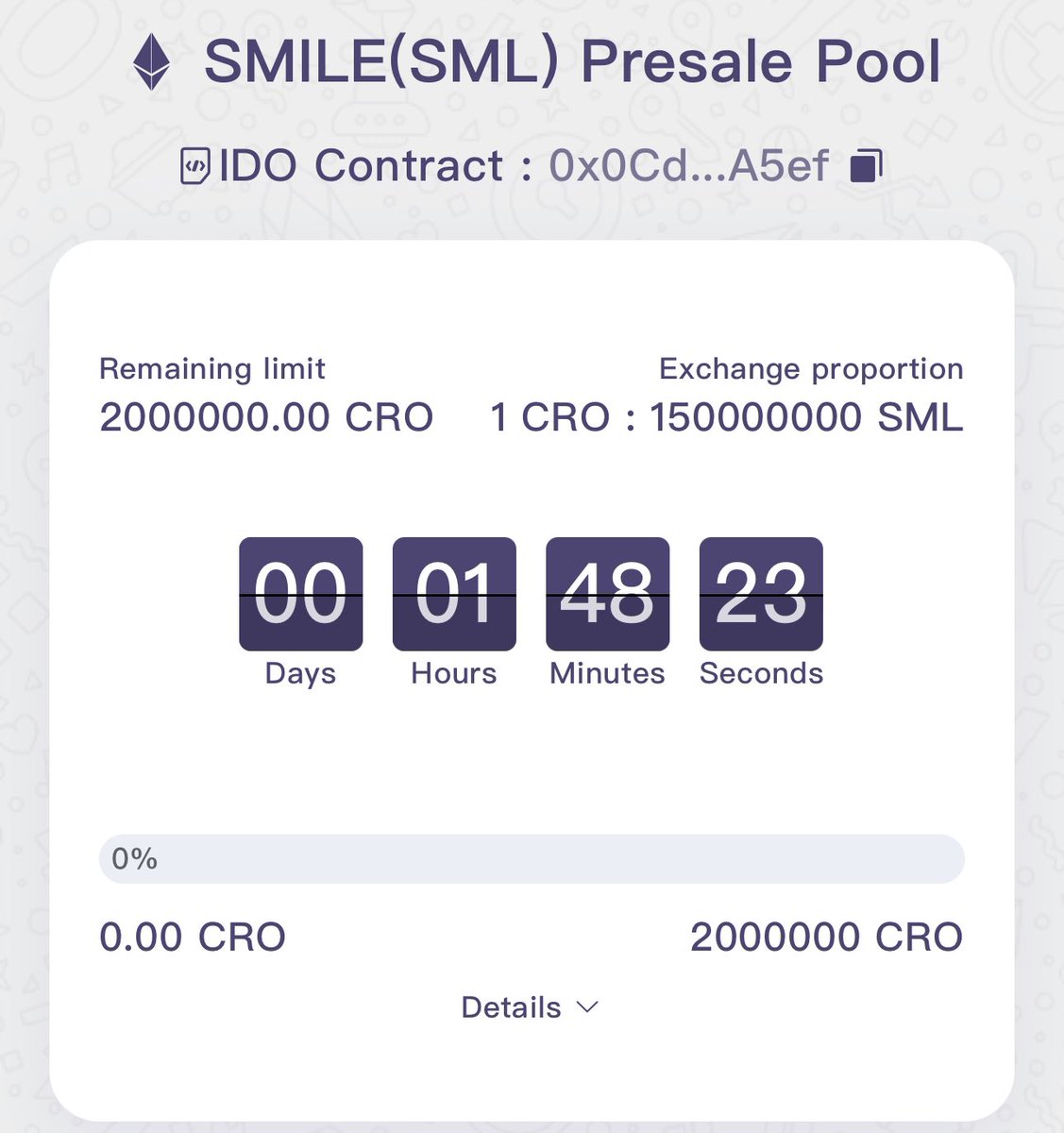 PRESALE IN LESS THAN 2H 🔥👀

cointool.app/ido/exchange?i…