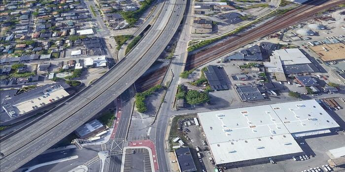 Reading MassDOT's email about the Maffa Way and Mystic Ave superstructure replacement that starts April 1. ...Did they digitally remove all the cars on the roads in this picture? 🤔