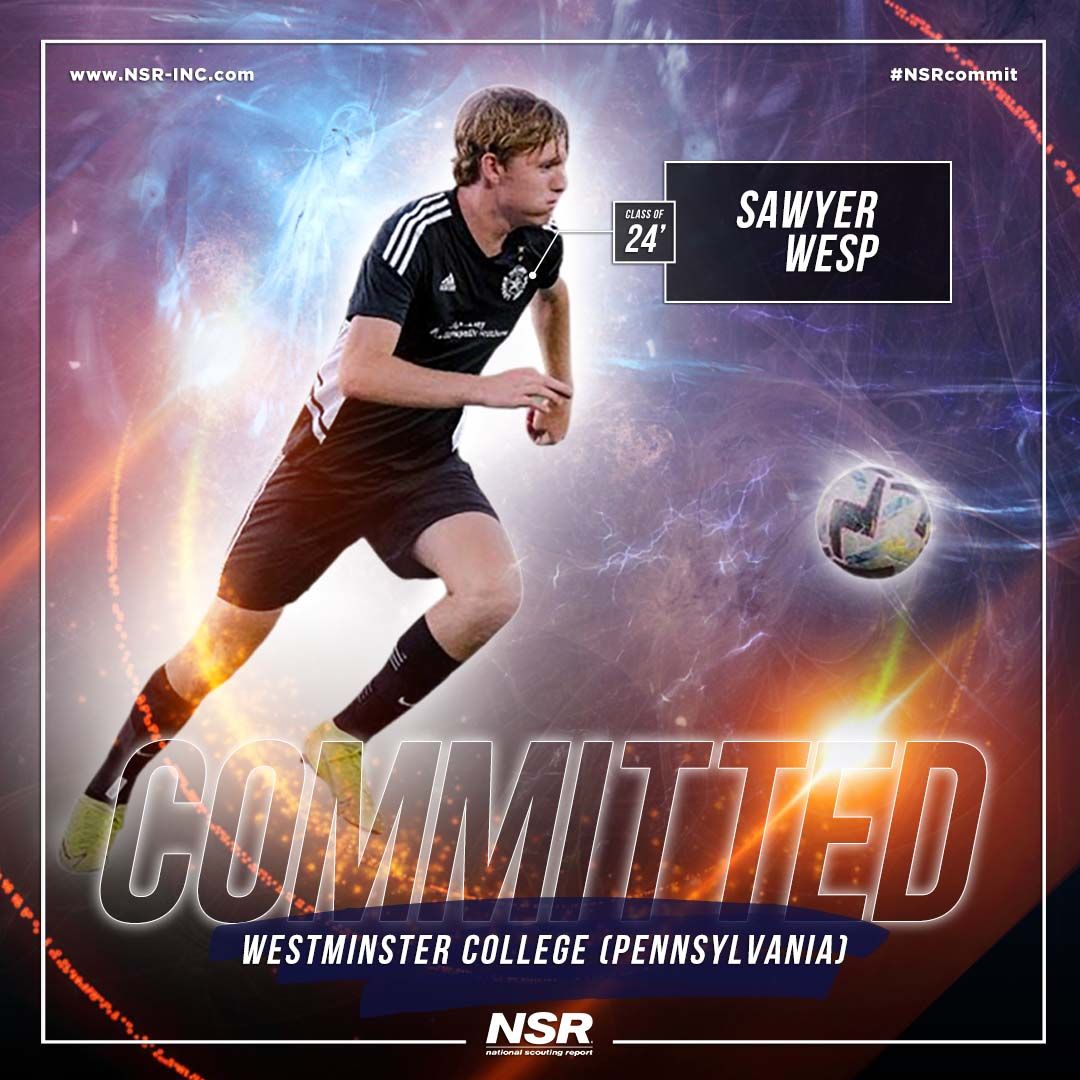 🚨#CommitmentAlert🚨
Congrats to #NSRsoccer Sawyer Wesp

🎓: 2024
🌎: Hellertown, Pennsylvania
🏫: Solebury School 04/05
✅: to <a href="/westminsterpa/">Westminster College</a> !👍⚽️
👤: Kevin Shaw &amp; Jaime Lyn Mudge
🖥: buff.ly/3vqIqhl    
#NSRcommit
#SawyerWespNSR