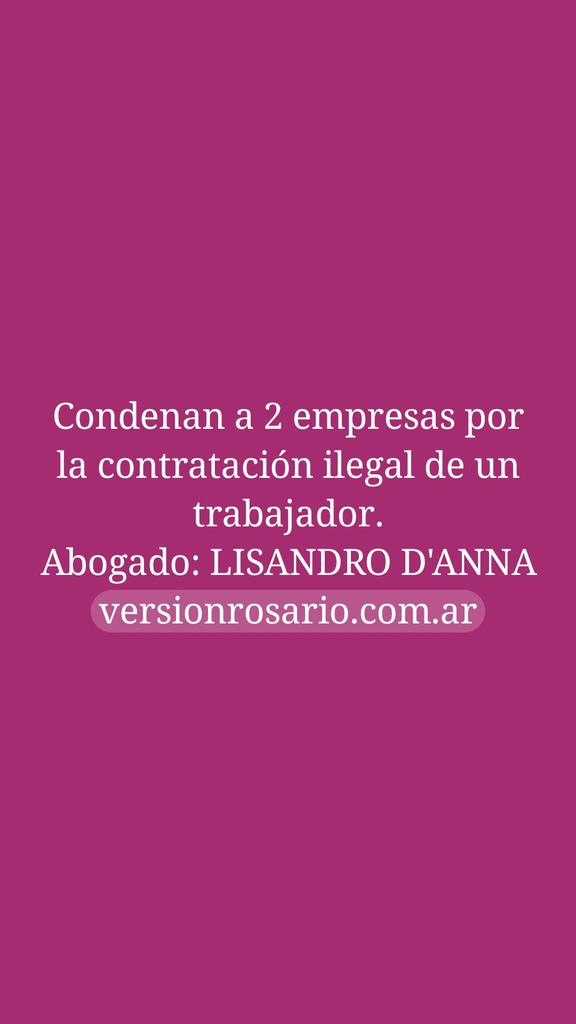 albertofurfari's tweet photo. Para el juez del Trabajo, Marcelo Galucci, "la contratación por intermedio de empresas de servicios eventuales resultó un fraude a la ley laboral". https://t.co/j5B1lfV485