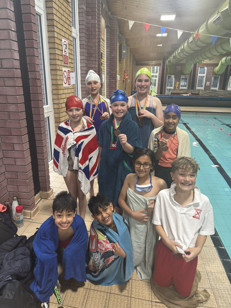 Our swimming team enjoyed their afternoon <a href="/HRVSSP/">HRVSSP</a> gala this afternoon. They all showed resilience, determination and great teamwork by cheering each other on. Our girls’ team finished third overall. Well done everyone &amp; thank you Mrs Dixon for your help and support today.