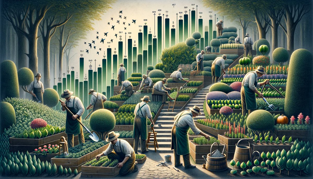 TulipManiaDutch's tweet image. Scalpers know the drill: Small gains can stack up to mighty mountains over time if you play your cards right. 🏔️ Each quick trade, a brick in the edifice of your portfolio. Play it smart, keep it tight, and watch your garden of gains grow! 📈🌱 #ScalpingStrategy #ConsistencyIsKey…