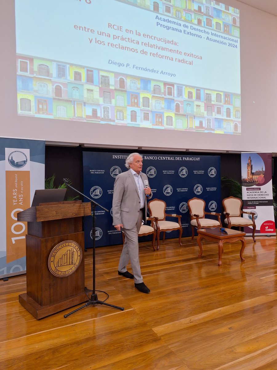 cedep_py's tweet photo. Por primera vez en la historia, se desarrolló en Paraguay el Programa @HagueAcademy 

El mismo inició el pasado 16 de marzo, con actividades sociales y turísticas, y continuó durante la semana del 18 al 22 de marzo con sesiones...

#CEDEP #ProgramaExterno #AcademiaDeLaHaya https://t.co/TTAIuuHWUf