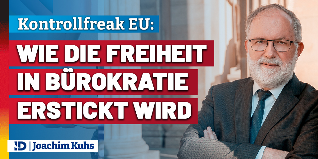 Kontrollfreak EU: Wie die Freiheit in Bürokratie erstickt wird #IDGroup facebook.com/joachimkuhs/po…