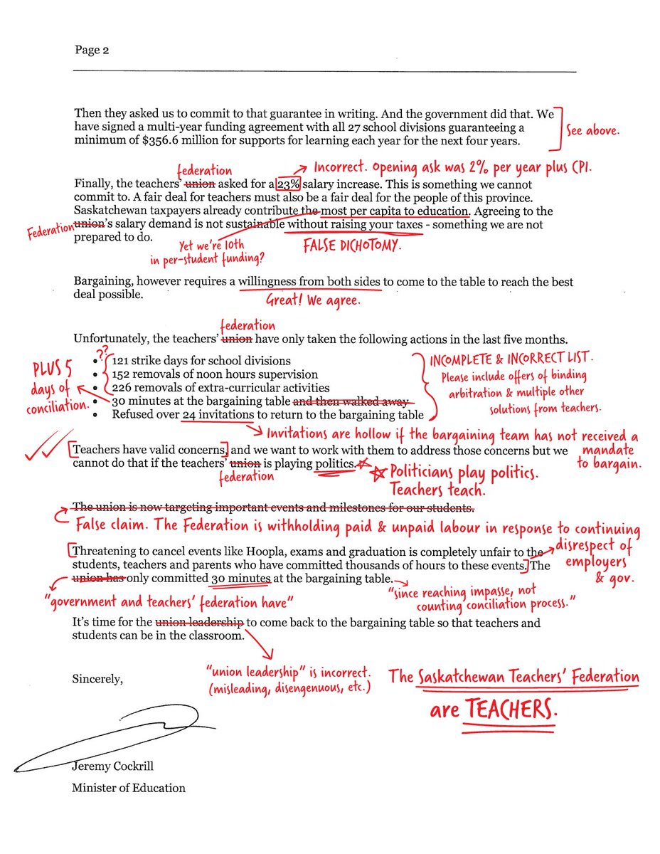 Thanks, @trudykeil! We did some marking, too. If you’ve helped send nearly 400,000 emails (and counting) to government through Tell Them Tuesday, you may have received this new form letter response from @jeremycockrill. We’re going to need a new red pen.