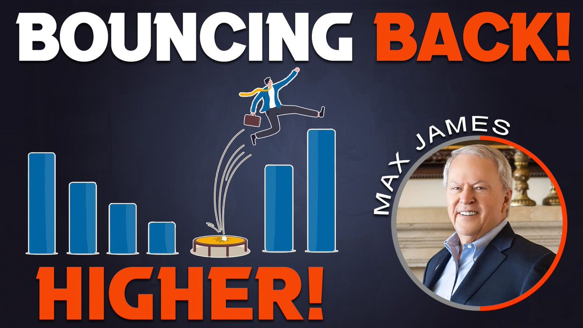 Bouncing Back! with Max James &amp; Tony DUrso
cutt.ly/ww9bsBDC 
Max James — Air Force Academy graduate, pilot, shot down twice in Vietnam to become the original founder &amp; CEO of American Kiosk Management, a billion-dollar global presence in North America, Canada, Australia