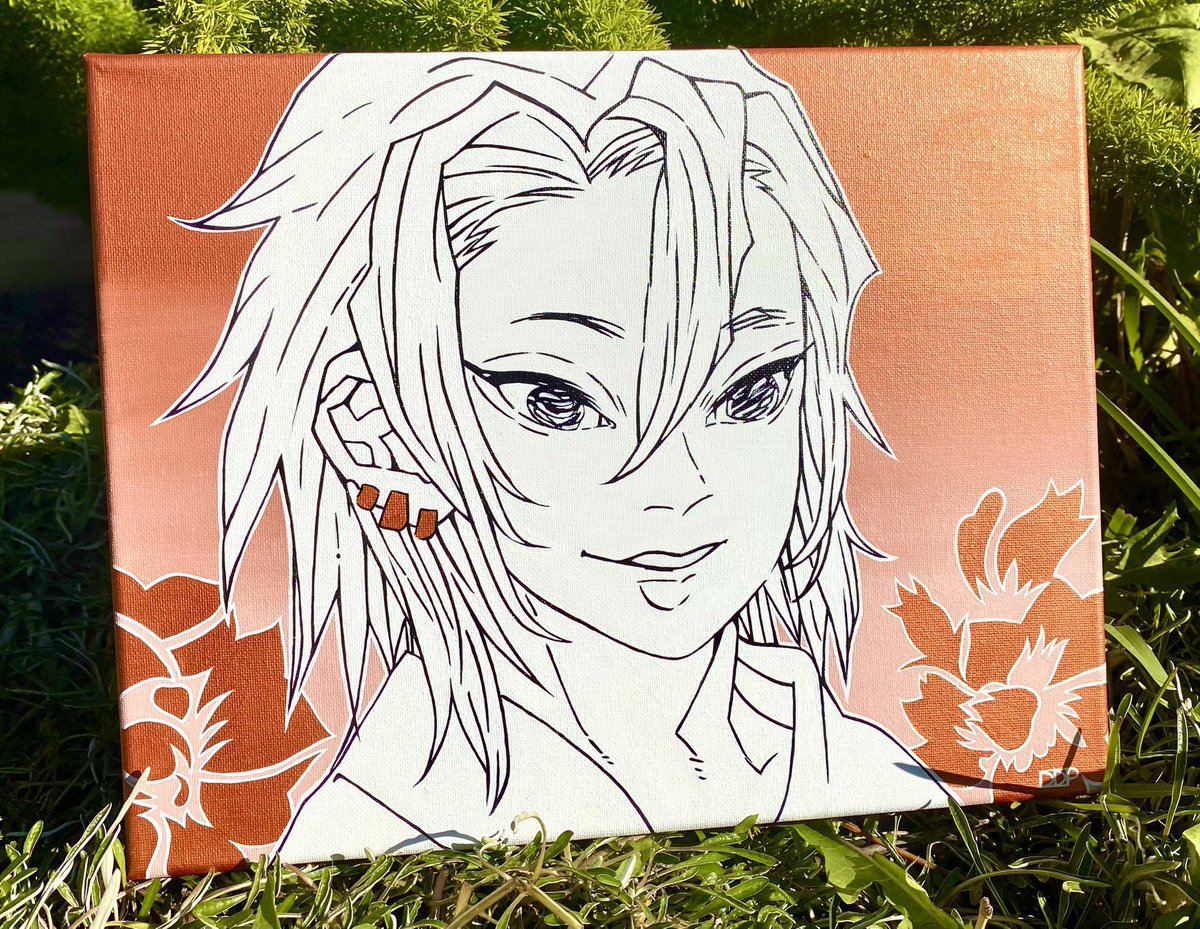 Paintings Im letting go for a low price DM if interested in purchasing #demonslayer #naruto #mitsurukanroji #sakuraharuno #gaara #tengenuzui