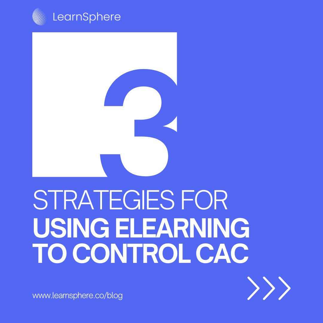 LearnSphere_'s tweet image. 🧠 Smart Spending: Using eLearning to Optimize Customer Acquisition Costs 💰

#elearning 
#smallbusiness 
#training
#smallbusinesssupport 
#entrepreneur
#smallbusinesssupport 
#coaching 
#youngentrepreneur
#entrepreneurship 
#femaleentrepreneur 
#employeeengagement