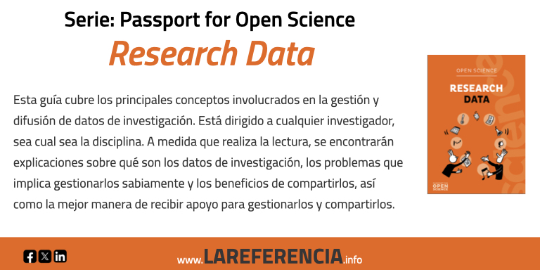 Esta guía cubre los principales conceptos involucrados en la gestión y difusión de datos de investigación: ouvrirlascience.fr/open-science-r…
