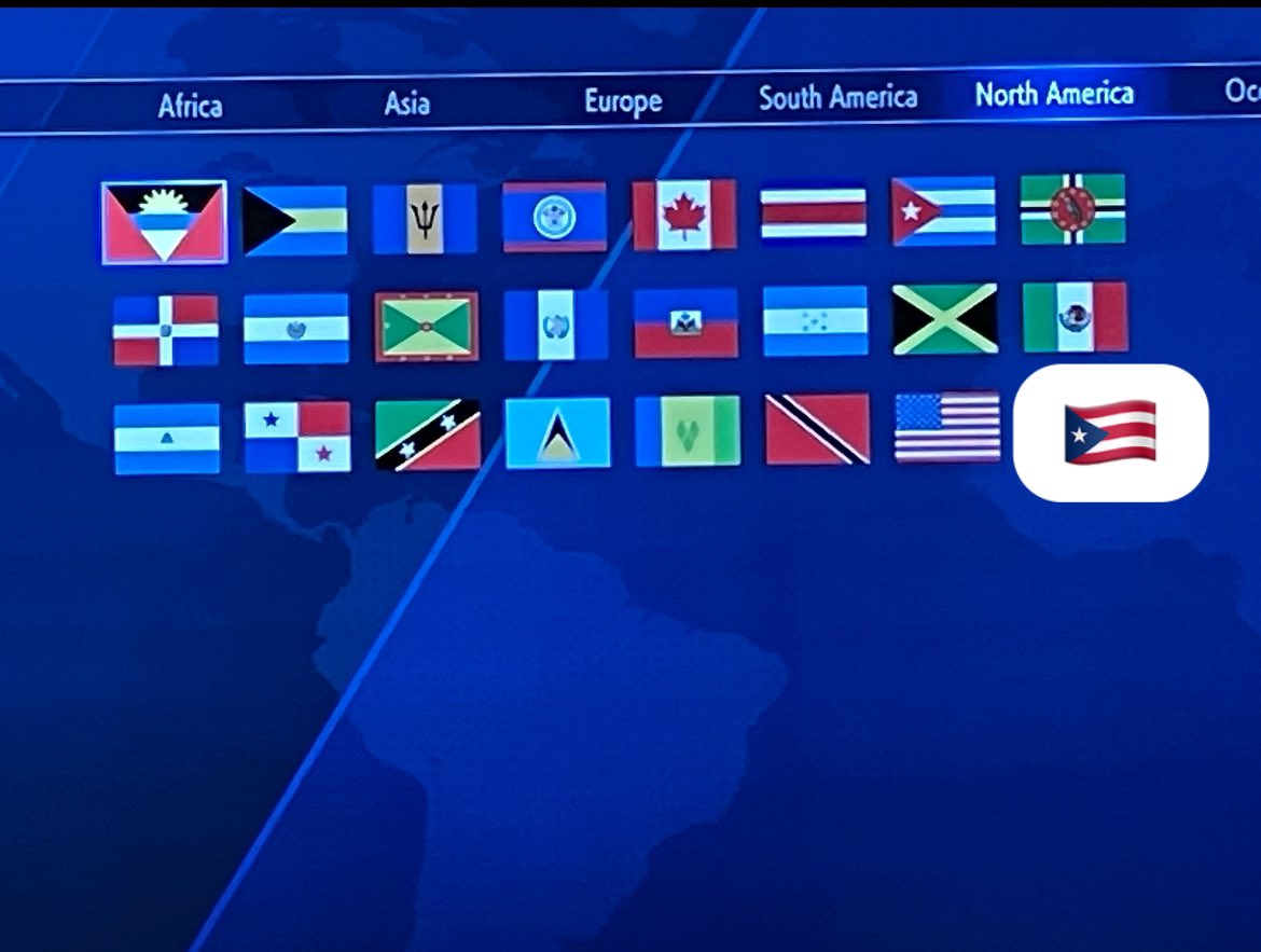 prdragon's tweet image. @CapcomEurope  @CapcomUSA_  @StreetFighter 

It’s time to add the PUERTO RICAN FLAG 🇵🇷 to the North America countries! #Capcom #StreetFighter6