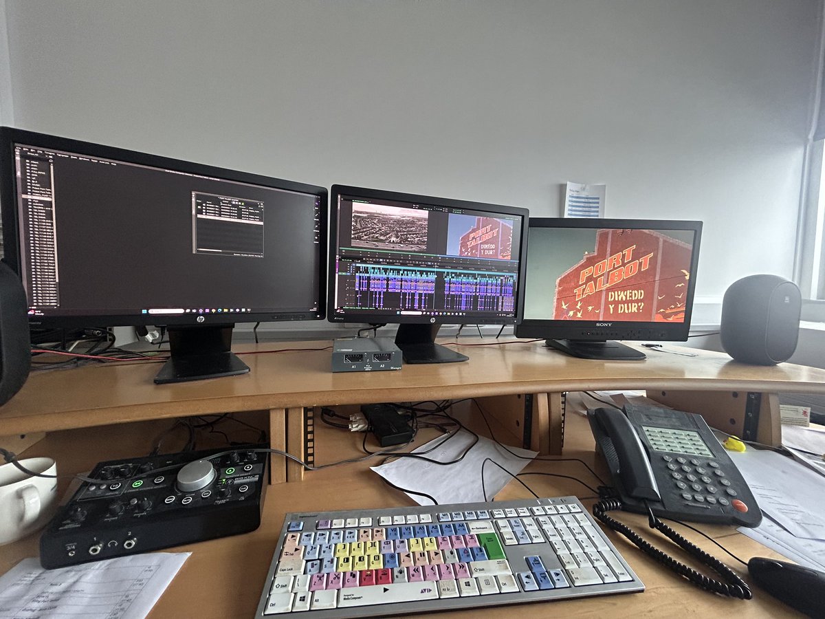 TeleriH's tweet photo. I have really enjoyed editing this programme for s4c! Wedi mwynhau golygu y rhaglen yma ar gyfer s4c!

Port Talbot: Diwedd y Dur?

Tonight/Heno S4C 8pm 
📺🎬 https://t.co/dBz9k21wuA