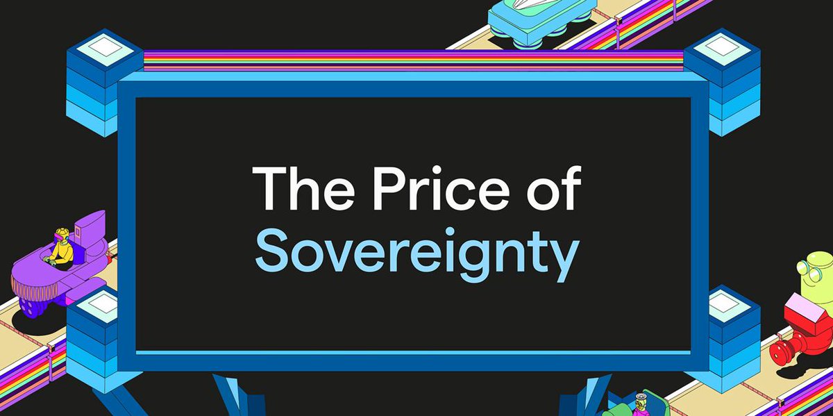 1/ Sovereignty is expensive. Ethos makes it affordable. L1s must pay high upfront costs & dilute their native token to attract validators. Ethos cuts the Price of Sovereignty by providing Cosmos chains access to restaked ETH security. Read more in our new blog post👇