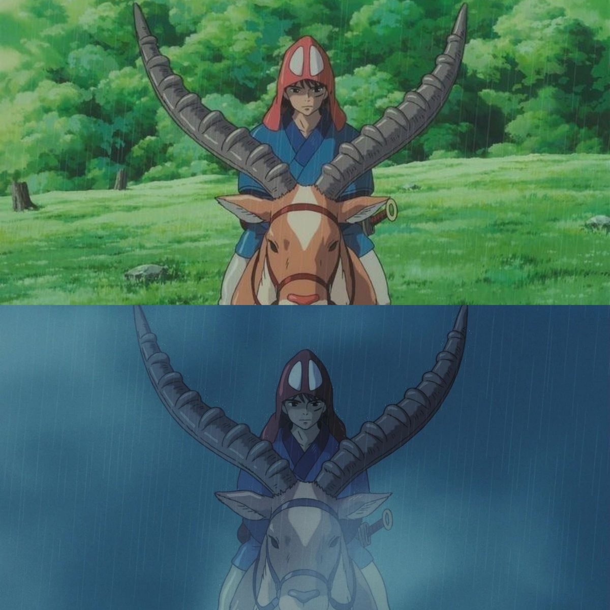 anime_'s tweet photo. Princess Mononoke (1997). https://t.co/Uv7REXeNYq