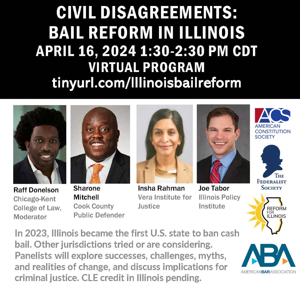 I'm really looking forward to this event in 2 weeks! 

#endcashbail