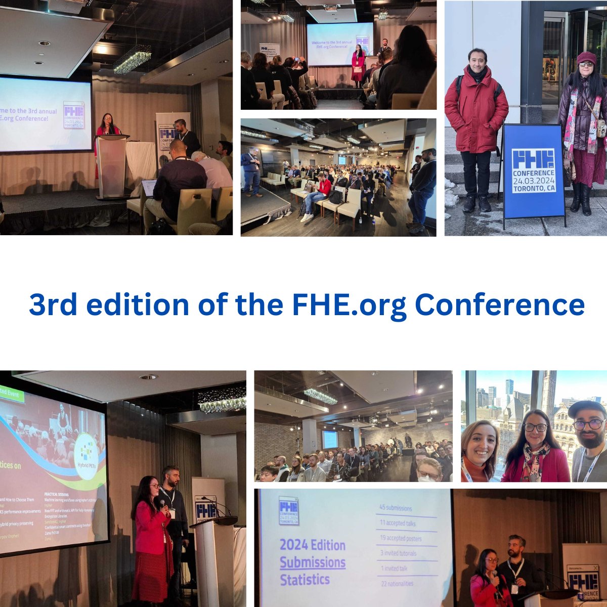 inpher_io's tweet image. Proud to have participated in this great event. See you next year!
#FHE #FullyHomomorphicEncryption #FHEorgconference #Community