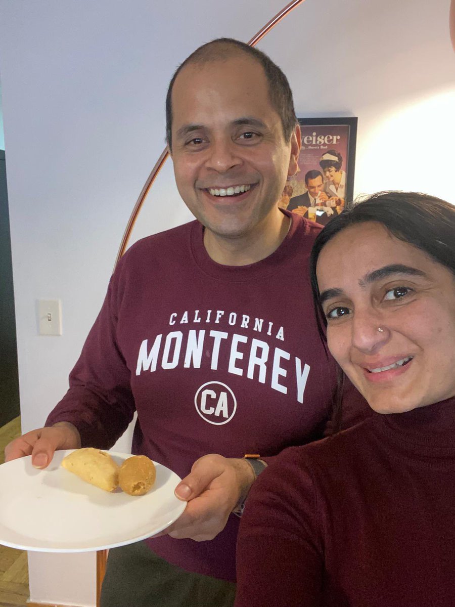 What’s #Holi without ghar ki gujiya! #IndianFestival #HomeAwayFromHome.

Thank you so much @PratikMathur1 @IndiaUNNewYork for an amazing Holi lunch in the Big Apple 💐💐