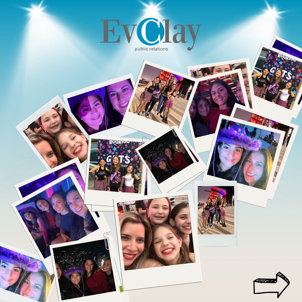EvClay_PR's tweet photo. Our EvClay moms rocked out at the @oliviarodrigo concert with their fabulous ladies! It was extra special to celebrate during #WomensHistoryMonth because Olivia Rodrigo is #forthegirls, swipe left to see some of the fun! https://t.co/QkXllIBkko