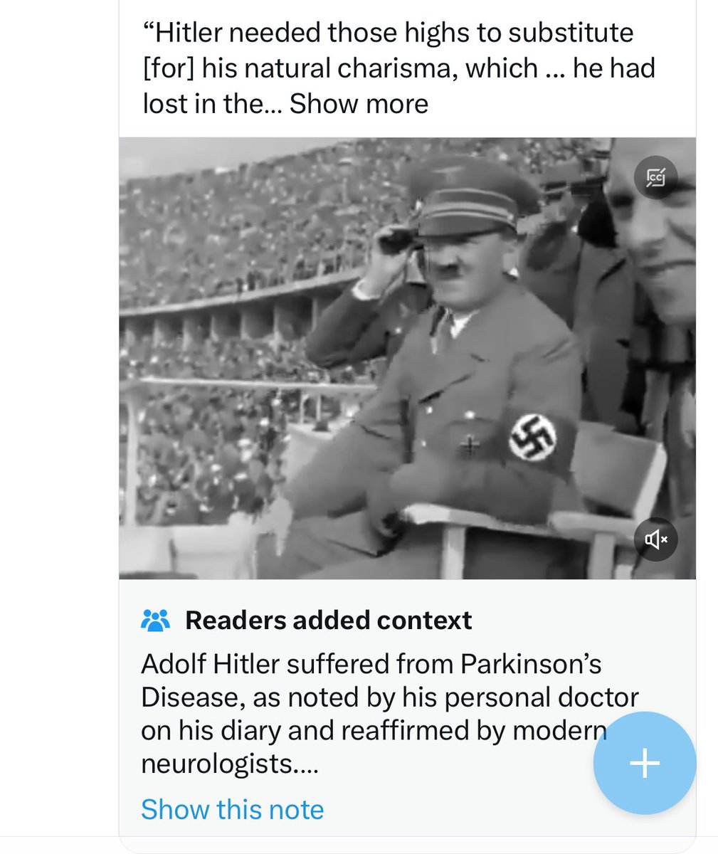 Nice of Twitter to try and make us feel bad for Hitler.