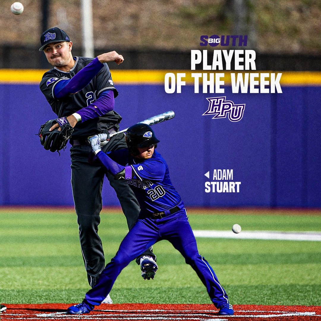 Clutch all week long 🫡

.563 BA, 6 R, 6 RBI, 2️⃣ HR

#GoHPU