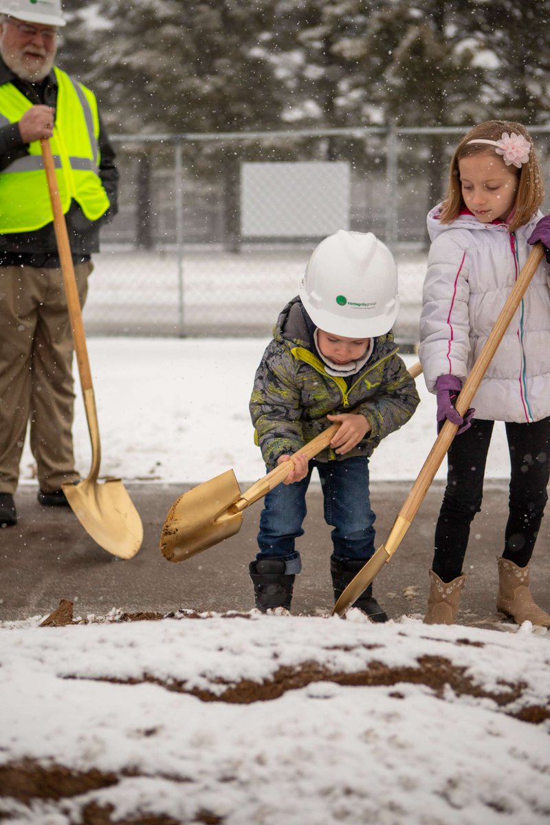 LittleFalls482's tweet photo. The Groundbreaking Ceremony for the Little Flyers Childcare Center took place on a snowy March morning. This marks another milestone in LFCS partnership with the City of Little Falls to bring much needed access to childcare to the area. 

https://t.co/AZxvyowj0q https://t.co/lYM6GpG9zc