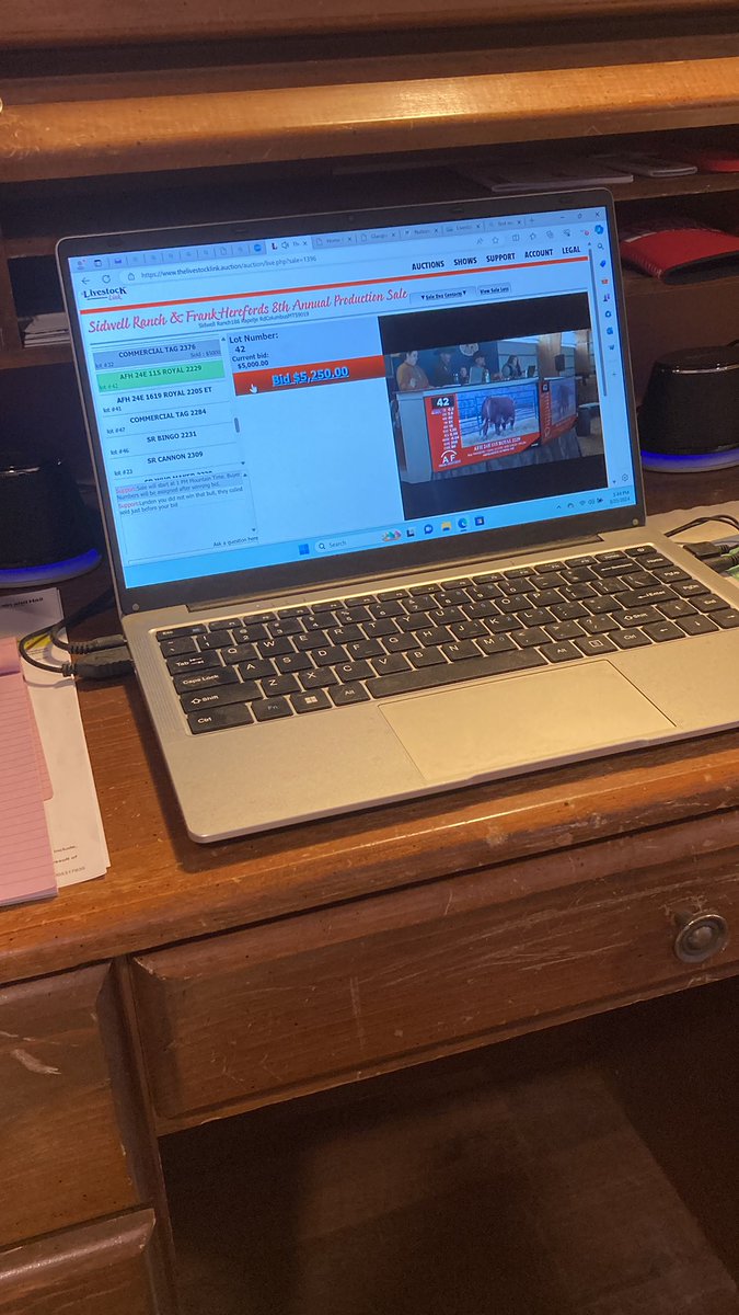 Buying bulls on the Internet and watching heifers calve on my phone. We’ve come along ways boys.