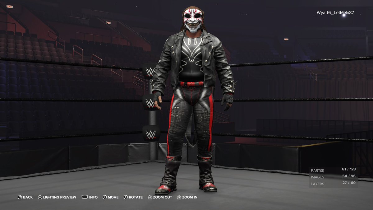 Sinister ones new gear and mask for this year curtesy of @BigTimeGex killed it for me