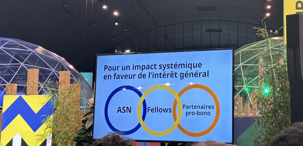 #20ansAshokaFrance 💙💚🩷 @nolwennfebvre, notre présidente #FellowAshoka2018 est, ce soir, conviée au 20ème anniversaire de la fondation @AshokaFrance 😍🎂 #innovationsocialepositive #changementsystémique #environnement #développementdurable #santé #créativité #intérêtgénéral