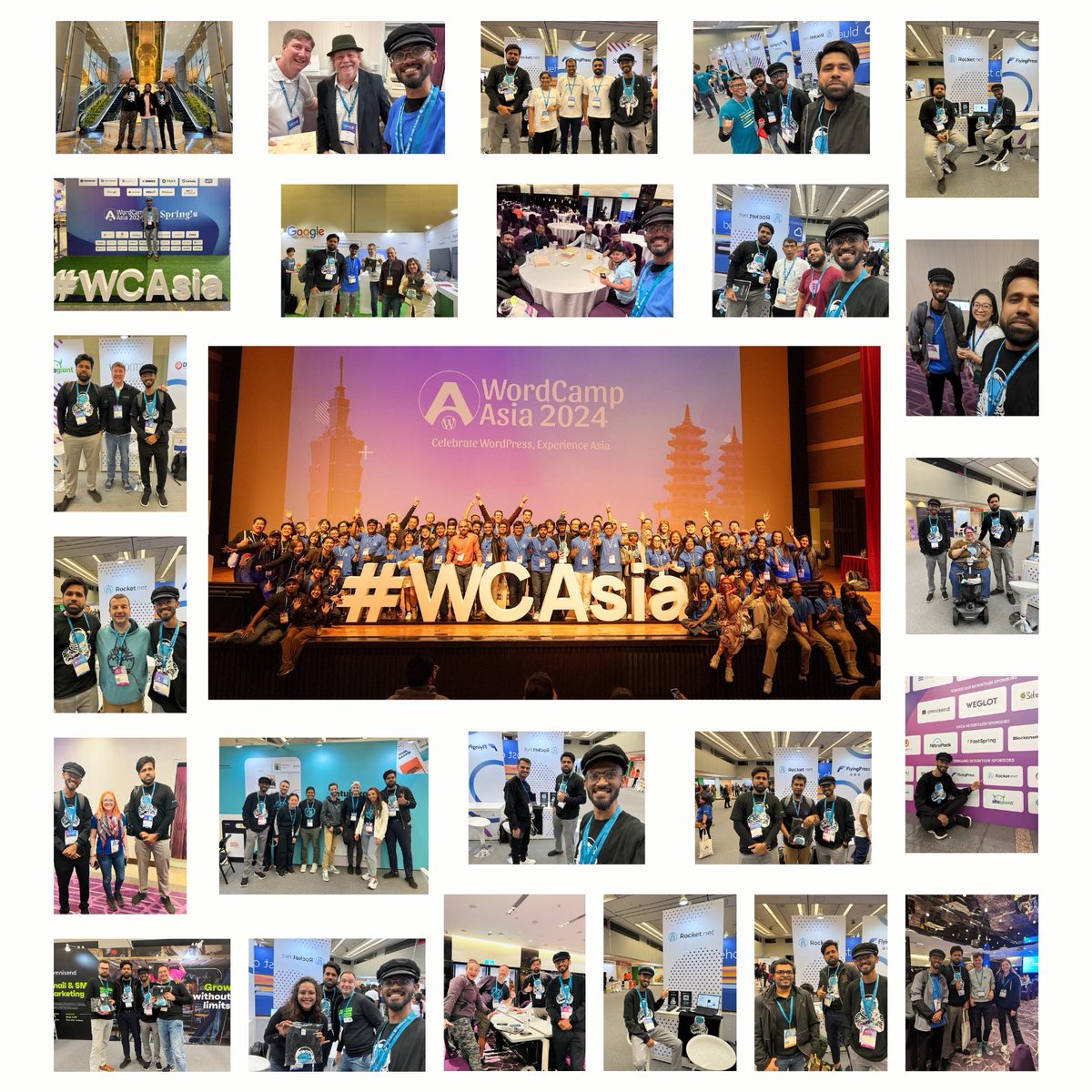 ZunaidAminEnan's tweet photo. Grateful to @RocketDotNet for sponsoring the trip for me and my colleague @Iam_Mehedi_H to @WordCampAsia 2024 in Taiwan! Had an amazing time connecting with the WordPress community. Looking forward to more WordCamps in the future! π
#RocketDotNet #WCAsia2024 #WordPress https://t.co/SpuxgJ56RR