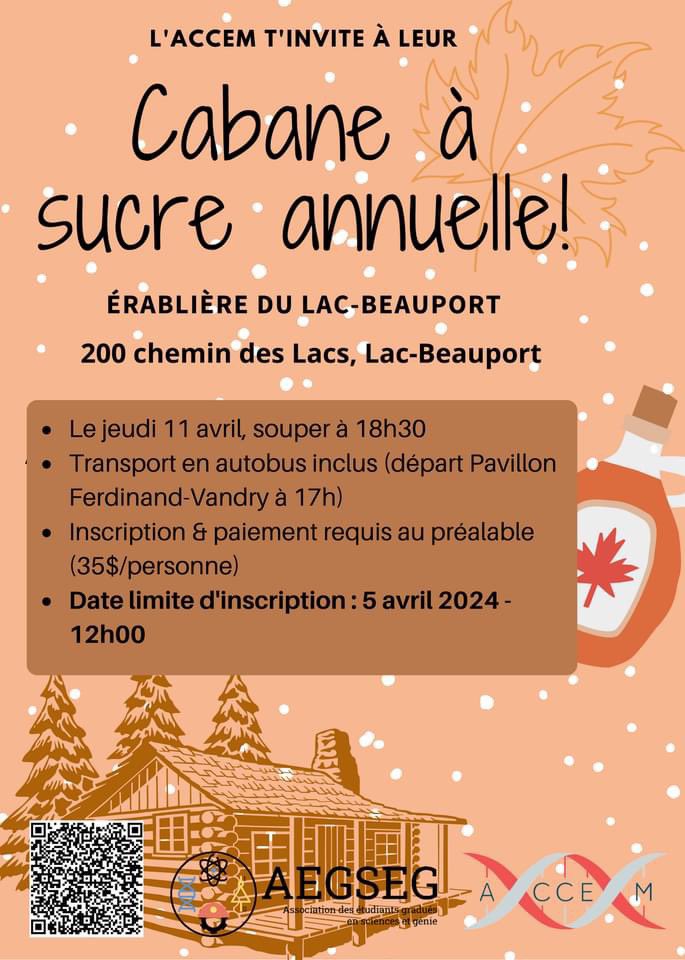 RESPUL0's tweet photo. Événement INÉDIT avec ACCEM de @universitelaval plus d’info sur le lien : https://t.co/4qmiyQWsHH https://t.co/B0ovKhmgmc