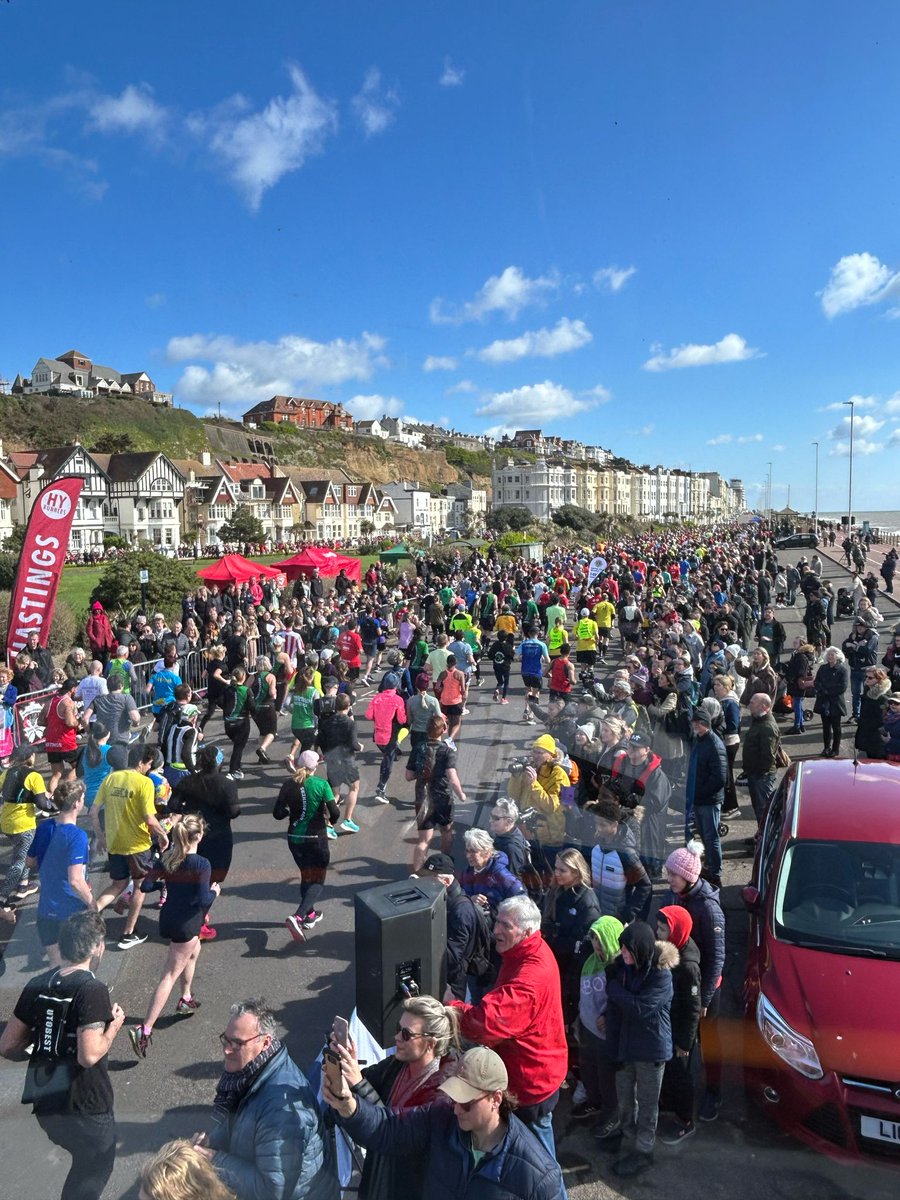 Lord Brett McLean 🇬🇧⚖️🇬🇧 (@lordbrett1066) on Twitter photo Once again a huge thank you to <a href="/StagecoachSE/">Stagecoach South East</a> for providing us with a double deck bus plus driver for this year's #HastingsHalfMarathon which has raised around £250,000 for a myriad of local, regional and national charities and voluntary organisations.
We couldn't do it without Once again a huge thank you to <a href="/StagecoachSE/">Stagecoach South East</a> for providing us with a double deck bus plus driver for this year's #HastingsHalfMarathon which has raised around £250,000 for a myriad of local, regional and national charities and voluntary organisations.
We couldn't do it without