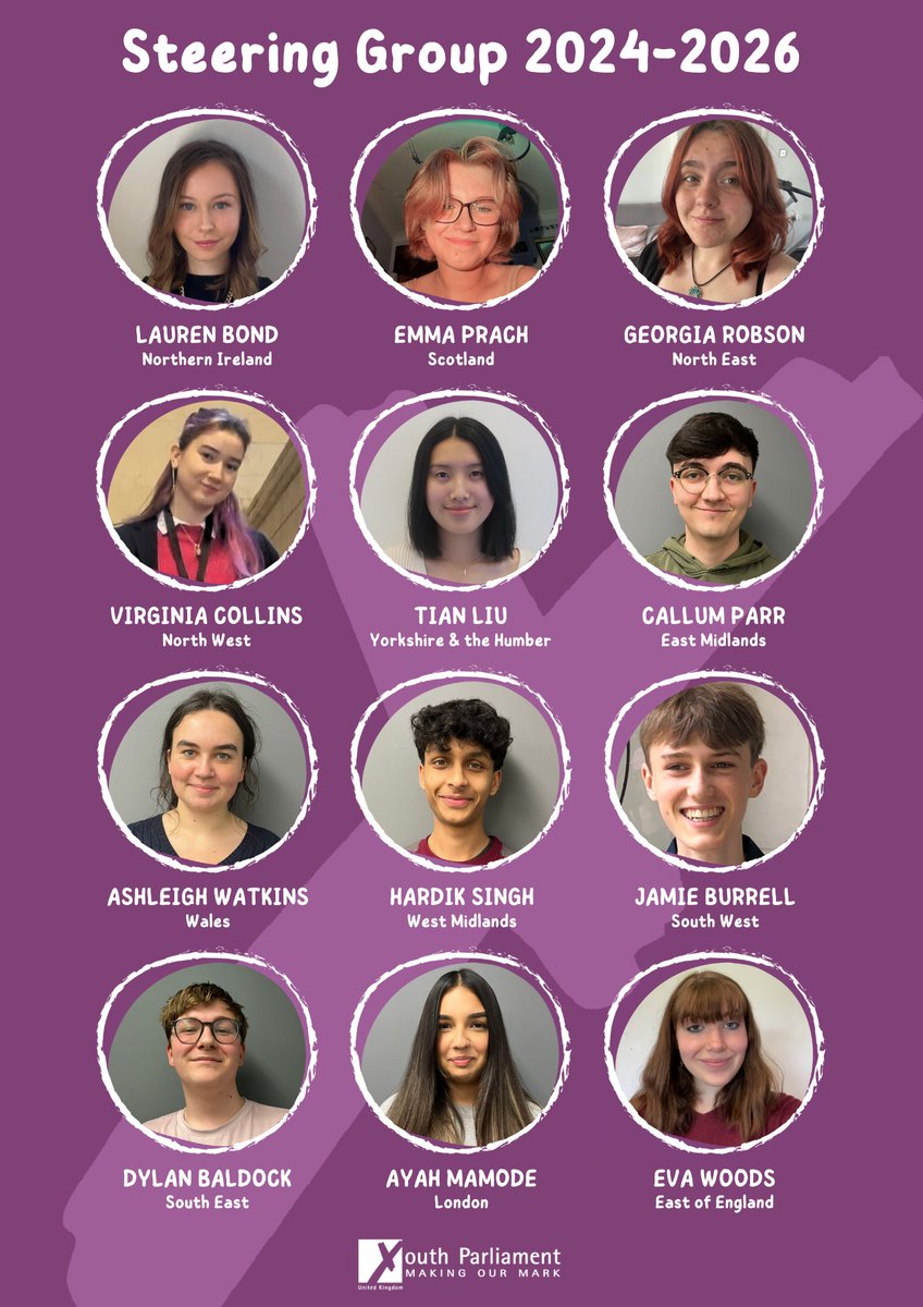 The topics for Make Your Mark were voted on by @UKYP's governing body, the Steering Group. The group is made up of one former Member of Youth Parliament from each part of the UK, who have been elected by their region/nation to represent the views of Members of Youth Parliament.