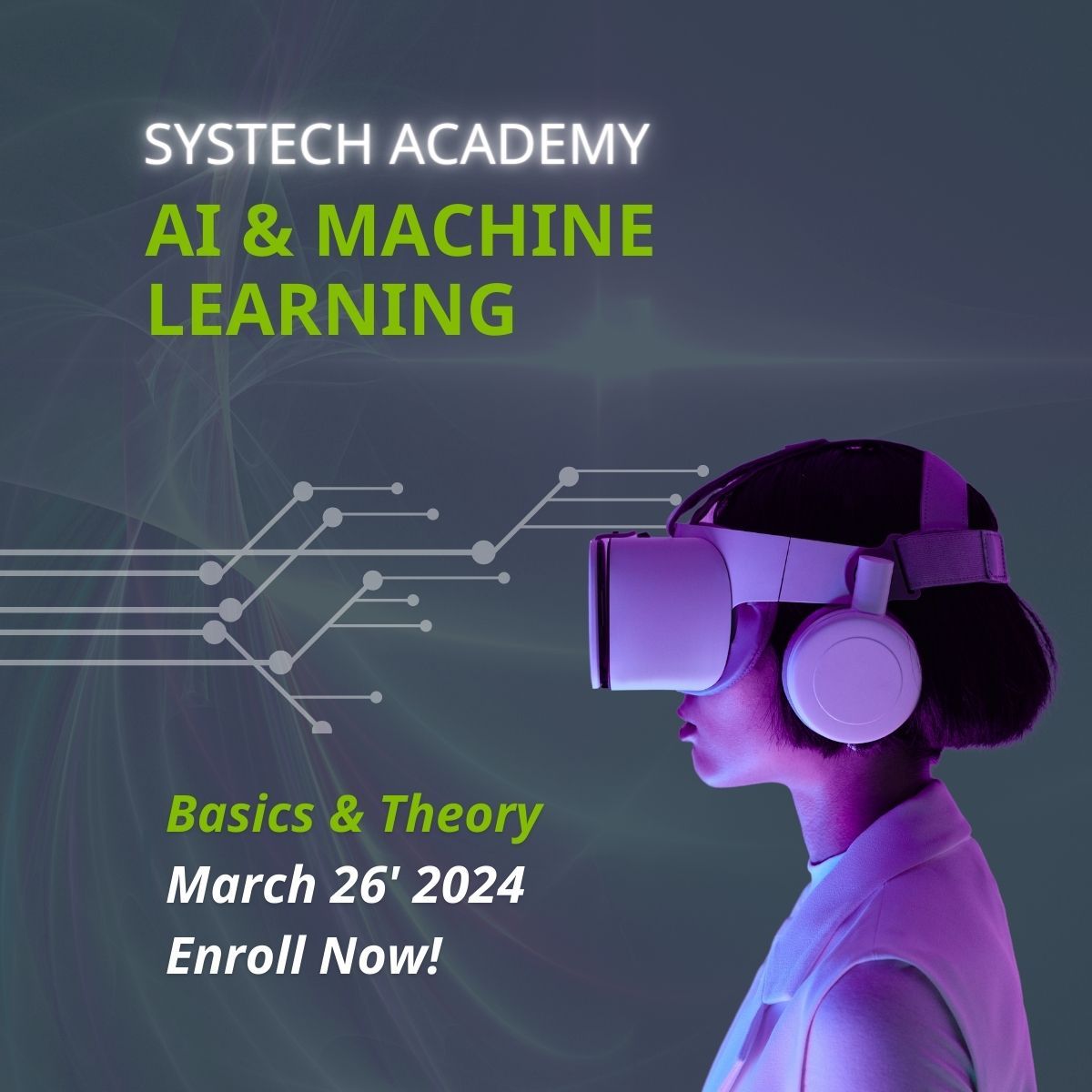 SystechOne's tweet image. Systech academy brings you this informative training session on &apos;AI &amp;amp; ML: Basics &amp;amp; Theory&apos; 

Get access to customized and continuous learning experiences on-demand—anytime, anywhere with our Systech Academy subscription. bit.ly/43wbyQO 🚀 

#Systechone #AI #ML #training