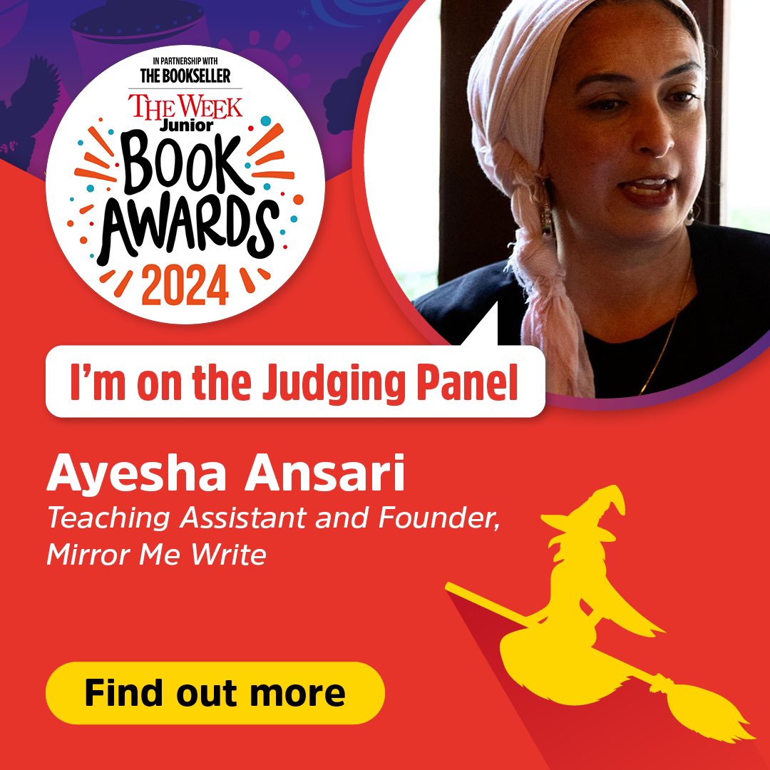 Truly humbled and thrilled to be invited to be a judge for @theweekjunior Book Awards 2024. So looking forward to delving into all the entries.
#TWJBookAwards 
#inclusivebooks
