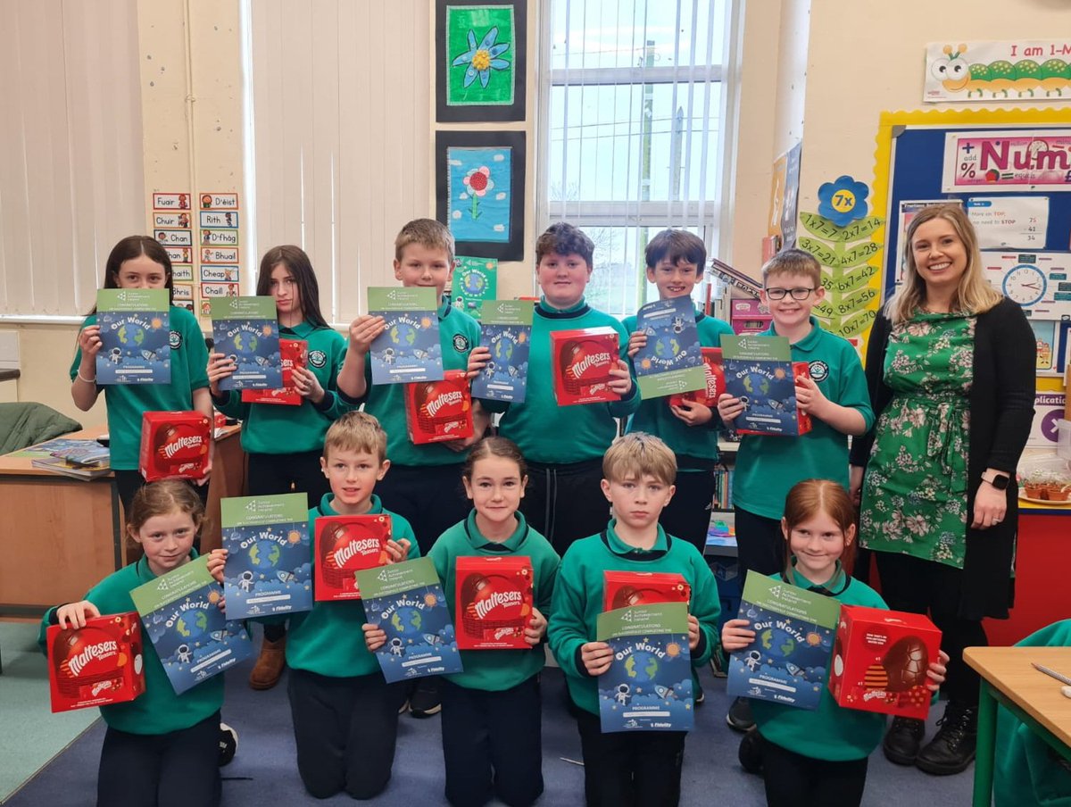 Huge thanks to Teresa and Angela from @Optum Letterkenny, who delivered the @JA_Irl Our World and Our Community programmes this term. Our pupils thoroughly enjoyed engaging in the programmes.