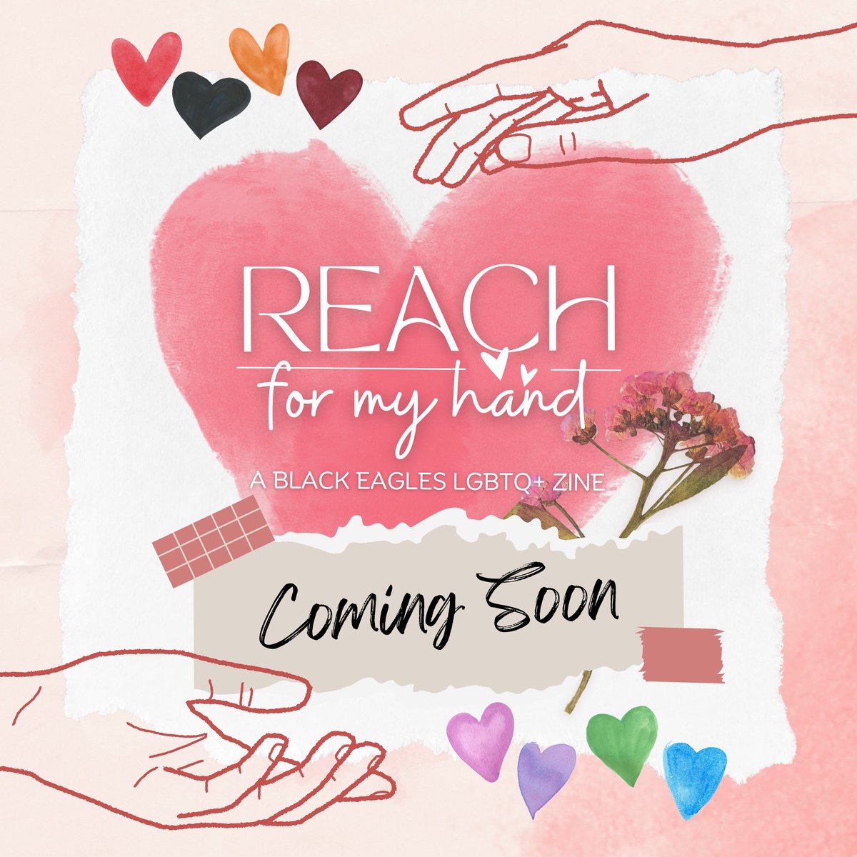 Reach For My Hand: A Black Eagles LGBTQ+ Zine tweet media