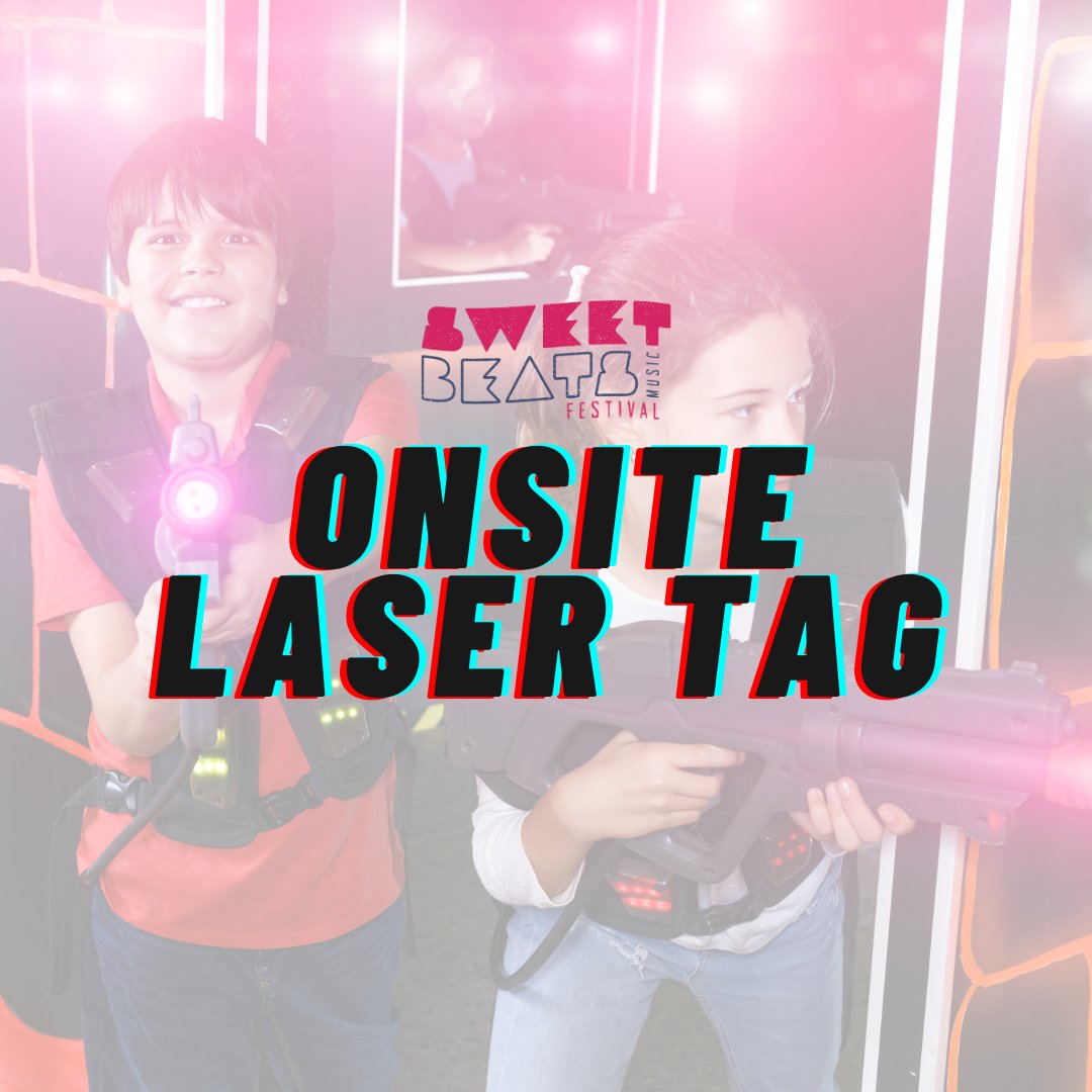 Level up your Sweet Beats Music Fest experience with our onsite laser tag! 🌟 Get ready for some high-energy fun between sets! 🎟️ Festival tickets still available! loom.ly/D_Te4oE #SweetBeatsFest #HoustonLaserTag #HoustonFestival