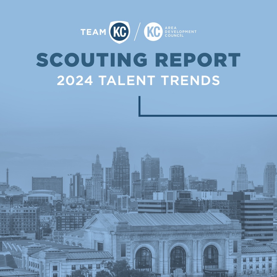 The 2024 TeamKC Scouting Report provides data on national and regional trends impacting talent attraction and retention. Download your copy: i.mtr.cool/xbzvupotmd