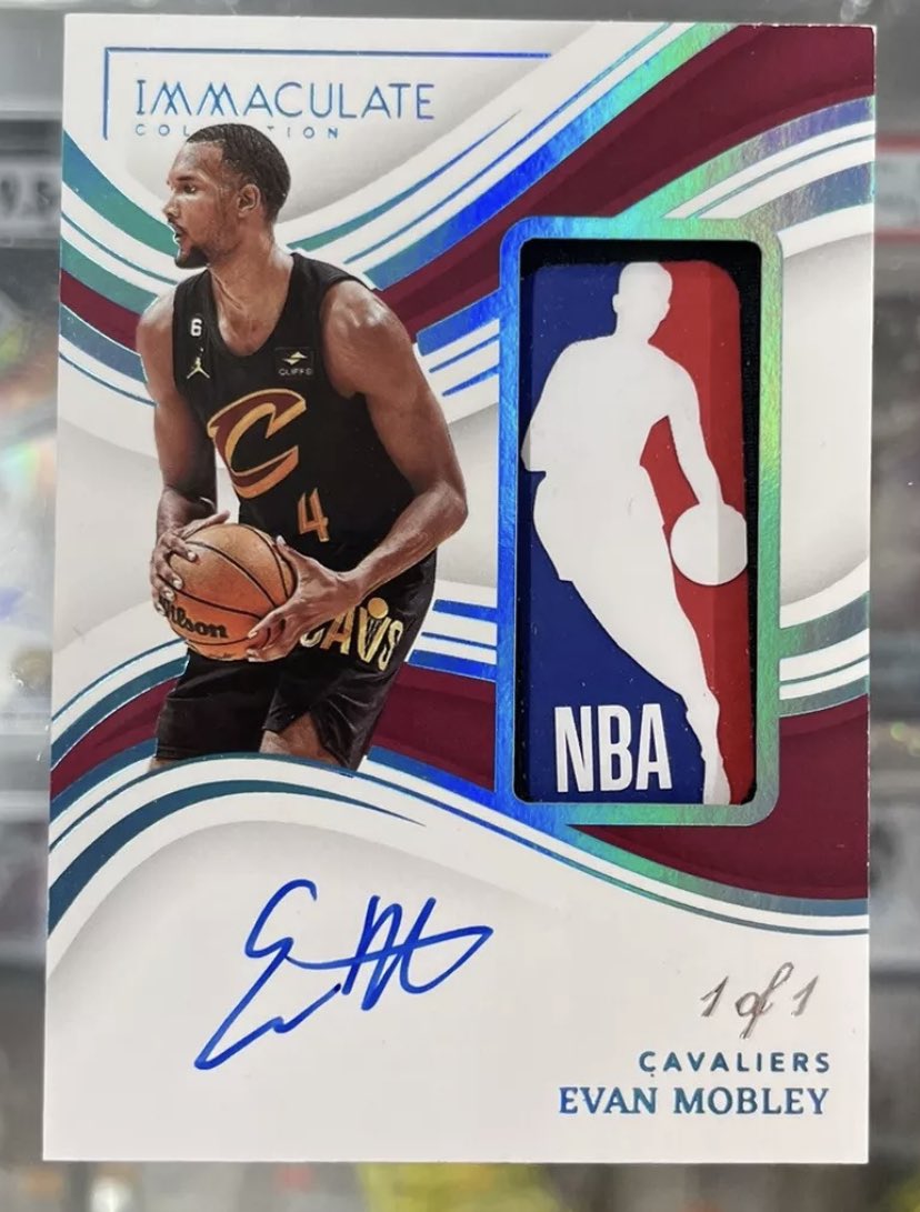 joeydscards's tweet photo. Stoked to add this Mobley logoman to the pc! #thehobby https://t.co/Z5ARA8LO3v