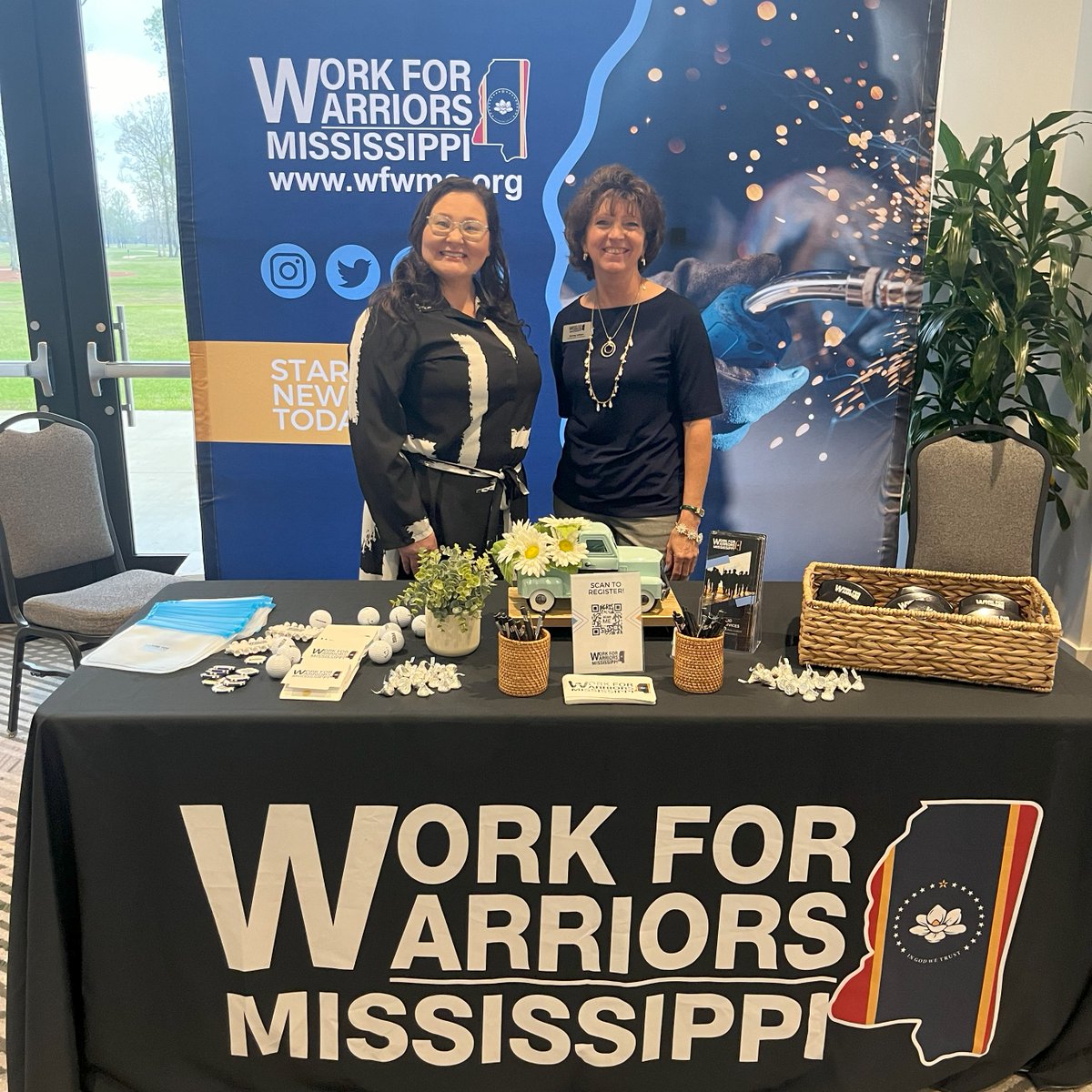 Our team attended the EANGMS 2024 State Conference this past Saturday. Employment Coordinators Theresa Neal and Tammy Clinton represented our team well!

#WFWMS #WorkforWarriors #employment #jobsforveterans #hiringveterans #militaryjobs