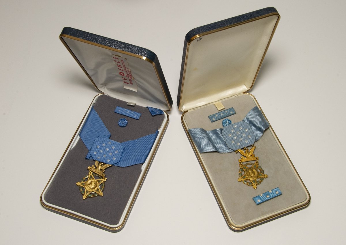 #OTD, the first Medal of Honor was presented during the Civil War. In 1991, Congress declared March 25 National Medal of Honor Day. However, not all medals are created equal. Read more about a 1996 stolen valor fraud scheme: ow.ly/jvnV50R1l0k