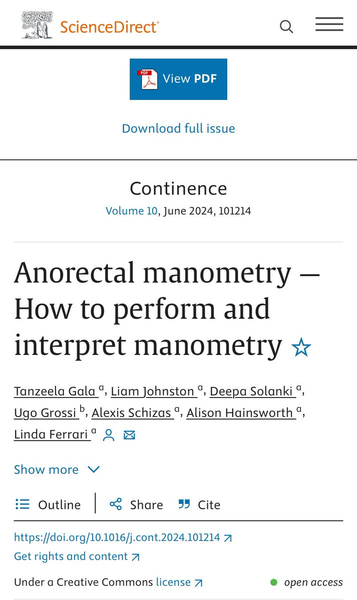 Discover the essential guide to use and interpret Anorectal #Manometry and how this diagnostic tool aids in treating defaecatory disorders. Read for free 📖🔓👉doi.org/10.1016/j.cont…