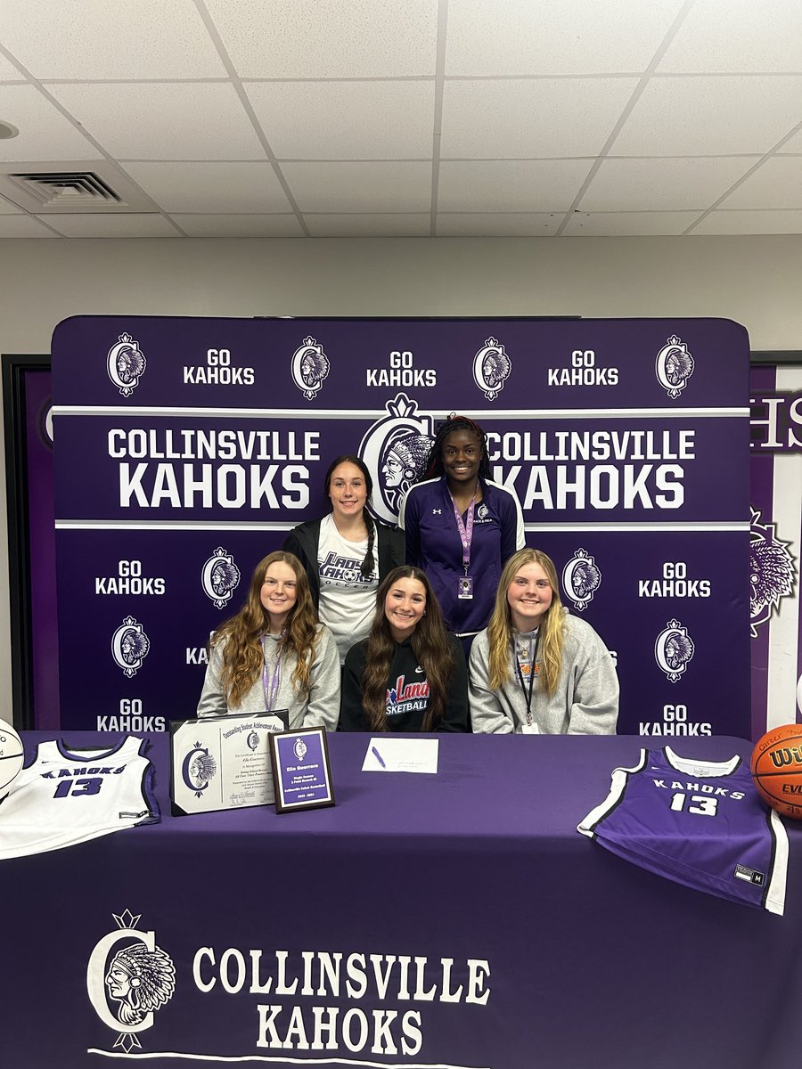 Lady Kahok Basketball (@ladykahokhoops) on Twitter photo Congratulations to <a href="/elllla_g/">ella guerrero</a> on her commitment to Lincoln Land CC to continue her basketball and academic career! #TheKahokWay #DAWG Congratulations to <a href="/elllla_g/">ella guerrero</a> on her commitment to Lincoln Land CC to continue her basketball and academic career! #TheKahokWay #DAWG