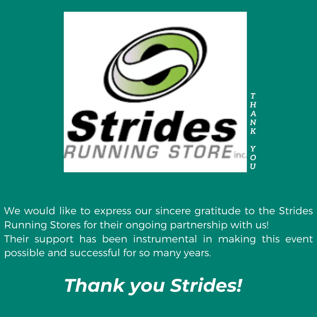 Thank You Strides!
@StridesRunningStore
#yycrun #runforlarche #acerainsurancerunforlarche
