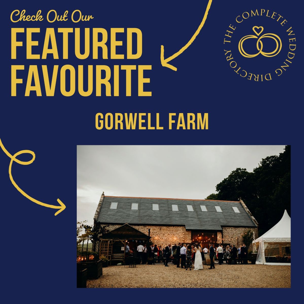 If you've been dreaming of a picturesque countryside wedding, look no further than Gorwell Farm! 🏰✨ This 17th-century stone barn is ideal for weddings, with a spacious outdoor area and room for a marquee to expand the capacity! 🎪🌟

thecompleteweddingdirectory.co.uk/GorwellFarm/rz…

#barnweddingvenue