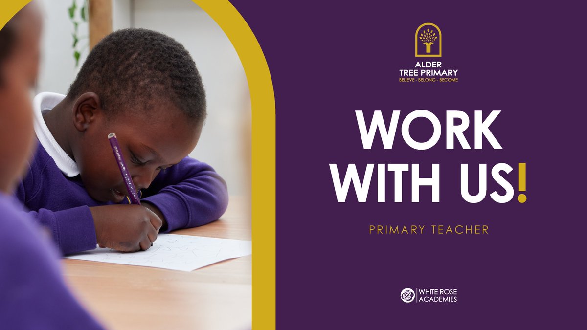 Passionate about fostering a love for learning? We're hiring a KS2 Teacher at Alder Tree Primary! Apply now >> ow.ly/mYOA50R1mzQ #EducationMatters #Teaching #LeedsTeaching