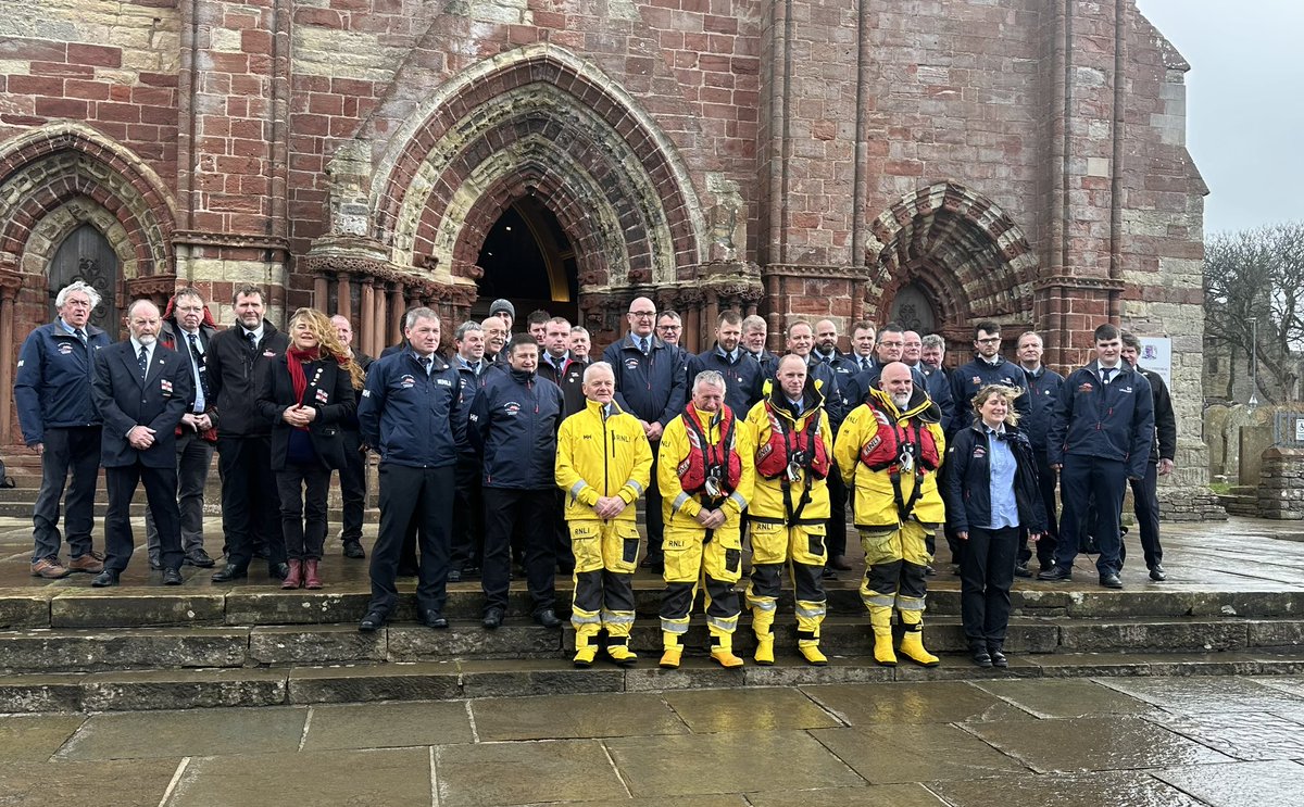 On 24 March 2024, a service of thanksgiving was held, in St Magnus Cathedral, to celebrate the 200th anniversary of the RNLI.  Volunteers from Longhope attended what was a beautiful service.