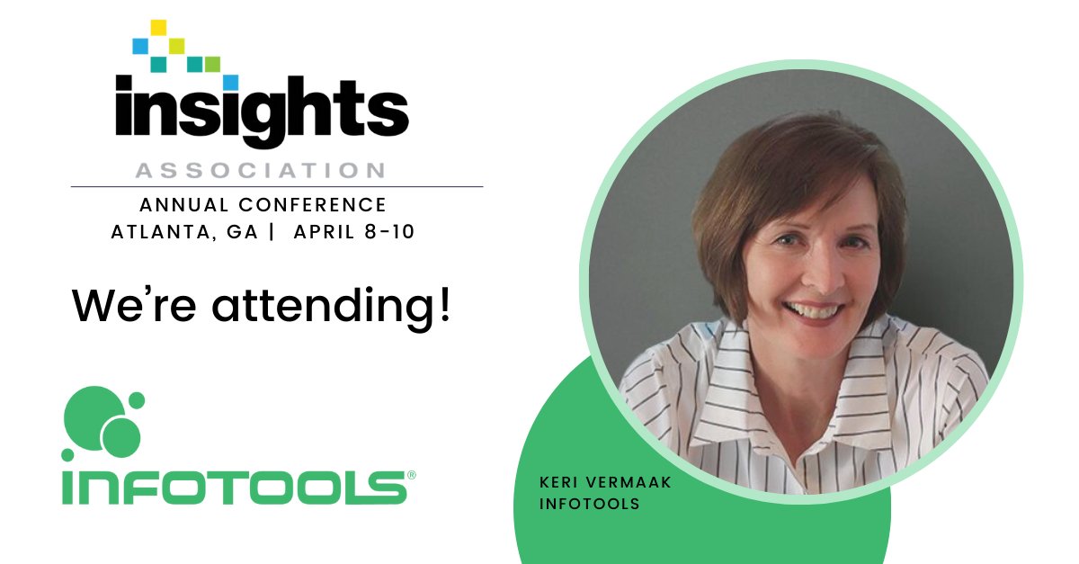We're looking forward to the @InsightsMRX Annual Conference in Atlanta in just two weeks! Will you be there? Look for our Regional Engagement Director, Keri Vermaak - she'd love to connect with you. hubs.li/Q02pQD2-0 #marketresearch #mrx #insights #IAannualconference