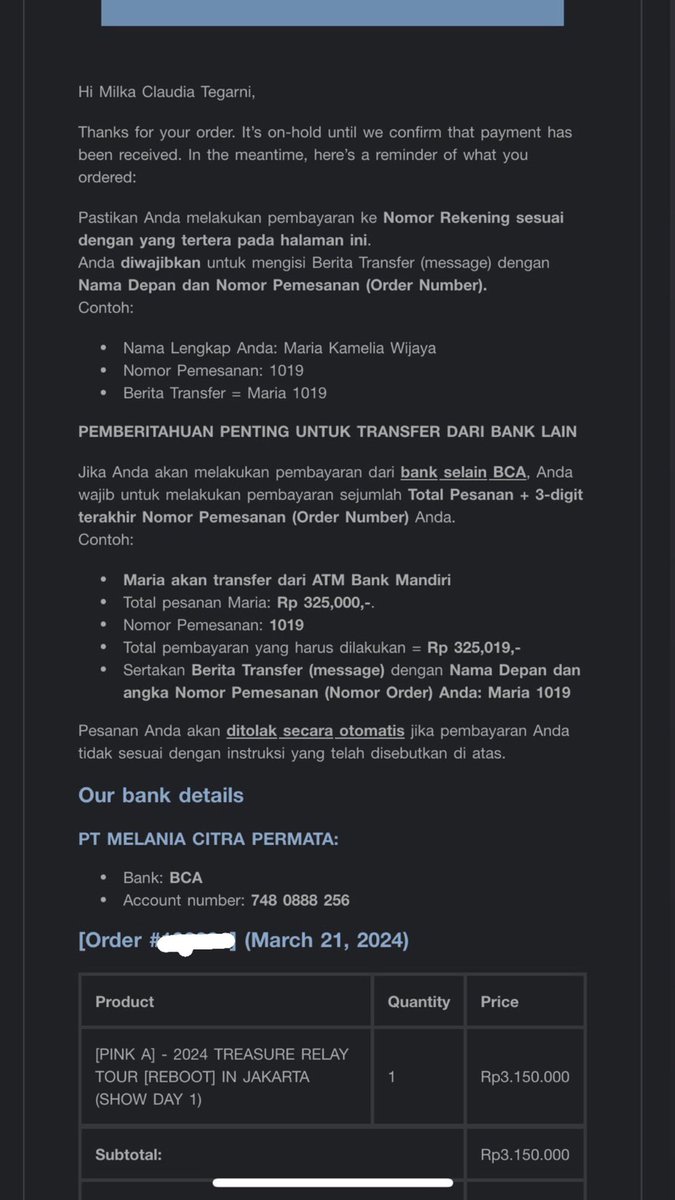 simplyxnash's tweet photo. WTS TREASURE REBOOT JAKARTA 

🎀 PINK A DAY 1 : 1 tix only 
Rp. 3,4xxx,xxx
✨diurus smpe fisik ya! 
kalau fix nanti lgsg pindah ke wa aja

trusted ya guys igku @drtheayos

😥 diwajibkan fullpay krn aku mau beli tiket untuk day 2 krn day 1 berhalangan 😭

💌 proof dm aja yaa !! https://t.co/9vWQ5eCv2U