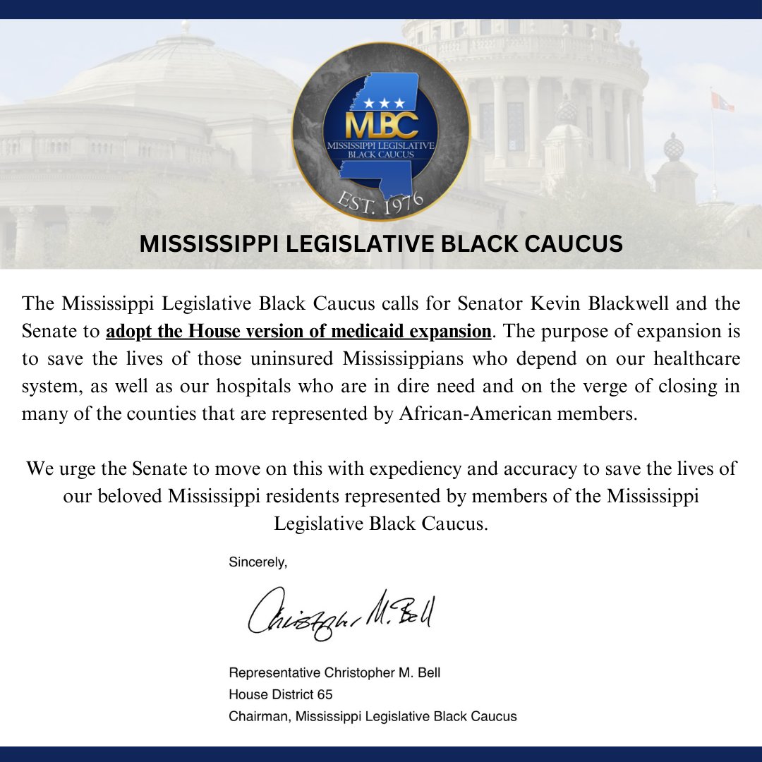 Mississippi Legislative Black Caucus (@mlbcofficial) on Twitter photo 