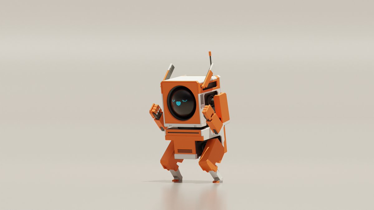 BootStrapRobot's tweet image. From Box to Standing, a Box Bot Journey. #Boxbot #Blender #robots #3dart #characterdesign